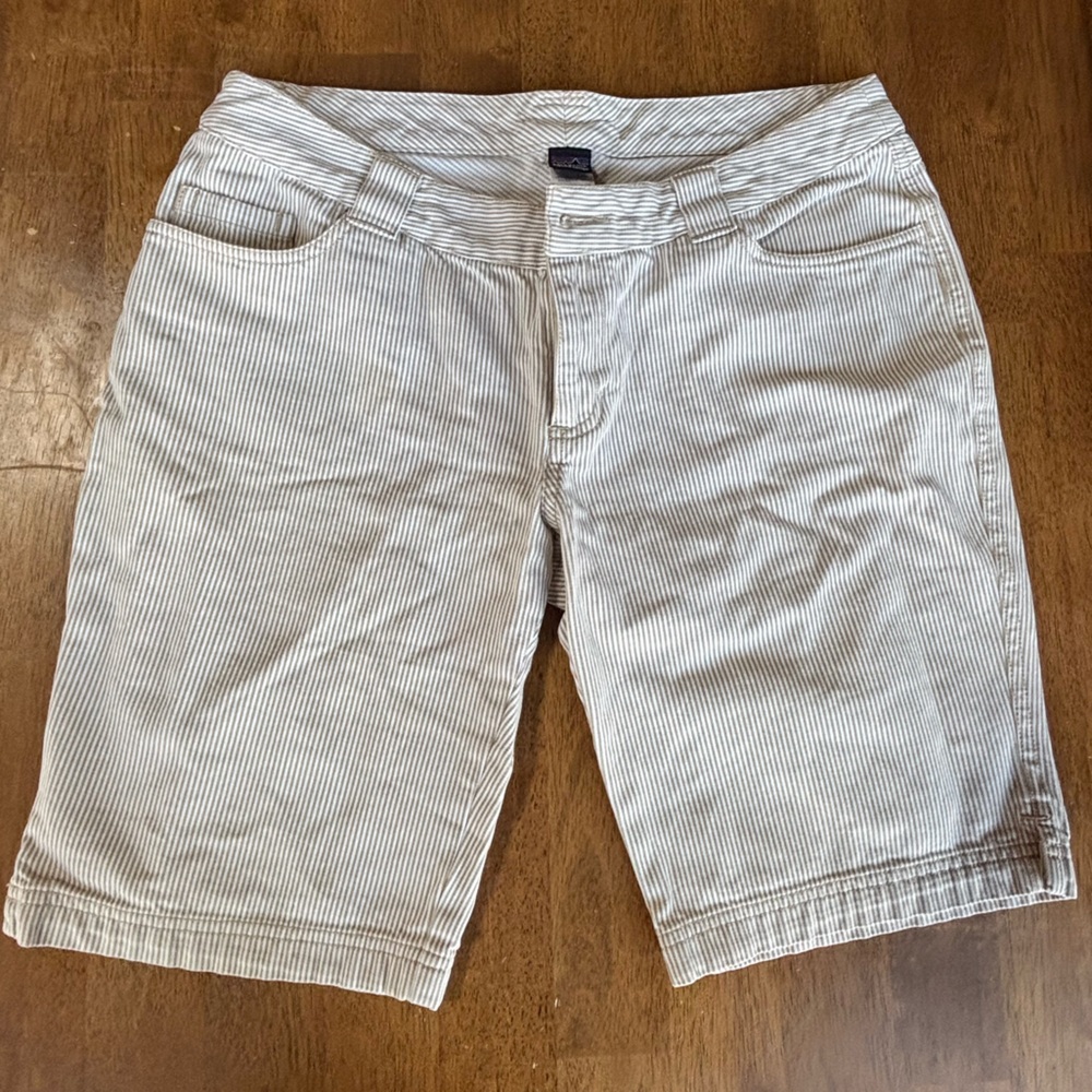 Patagonia Women’s Striped Knee-Length Shorts